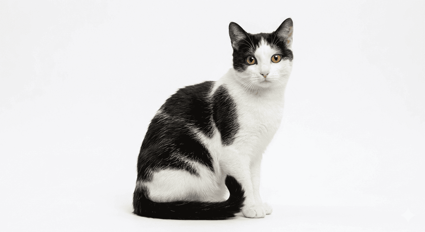 Gato Europeo Bicolor