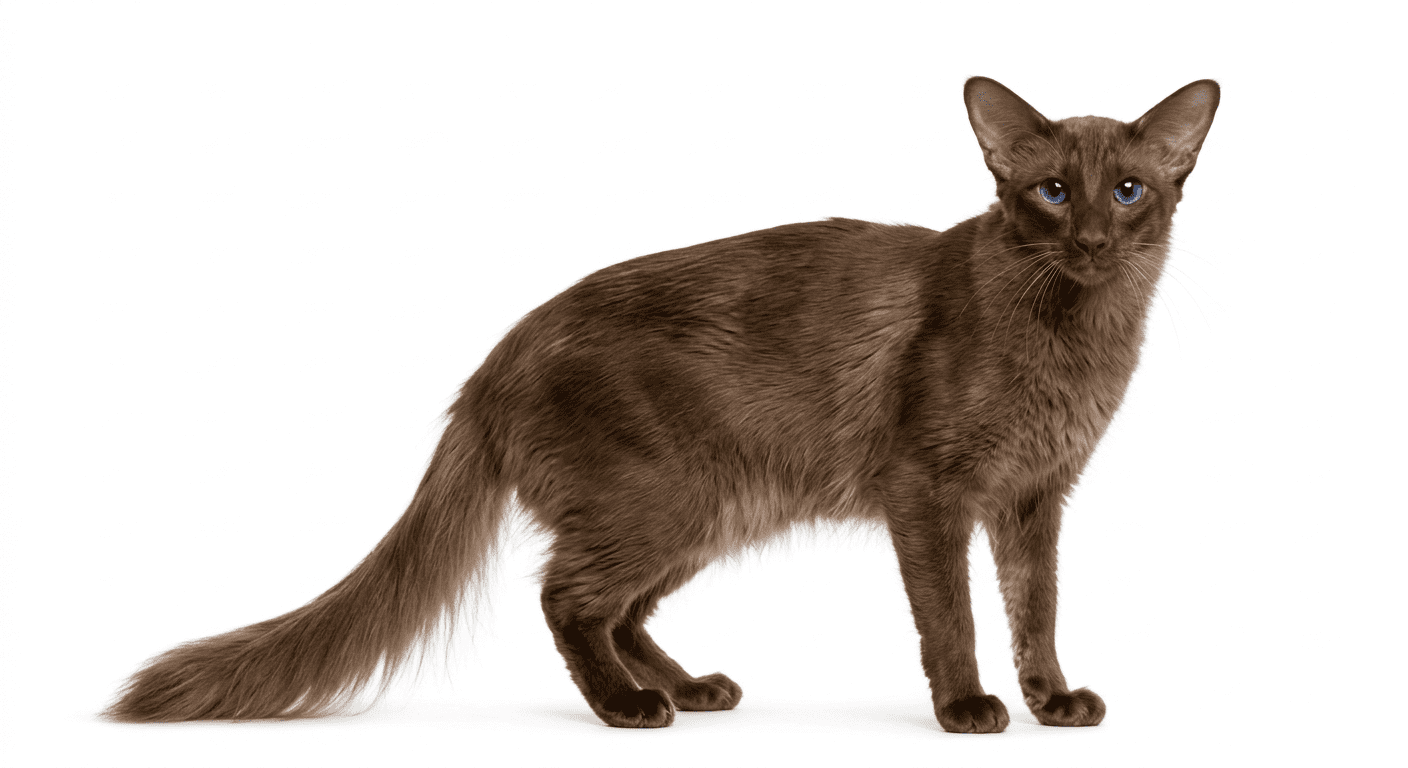 Gato Oriental de Pelo Largo